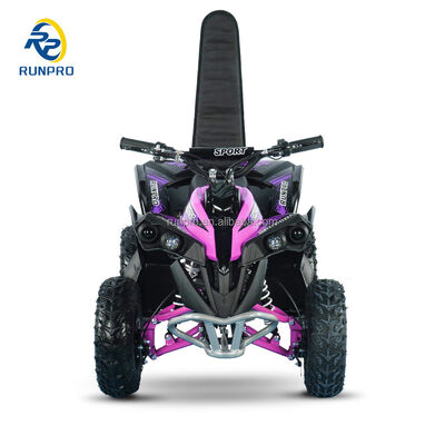 Batería delantera Sistema de freno de disco trasero Electric Kids ATV Quad Bike con motor de eje sin escobillas