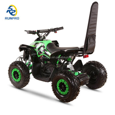 Batería delantera Sistema de freno de disco trasero Electric Kids ATV Quad Bike con motor de eje sin escobillas
