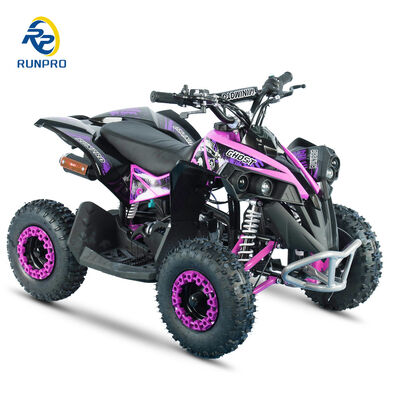 600-1000mm Base de ruedas 2024 CE Aprobado 49CC 50CC 2 tiempos eléctricos ATV Quad Bike para niños