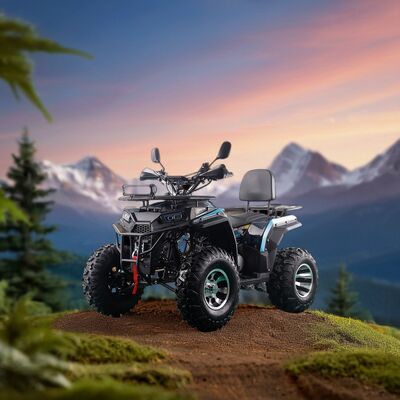 RUNPRO 200CC ATV Quad Bike para adultos con arranque eléctrico y transmisión automática