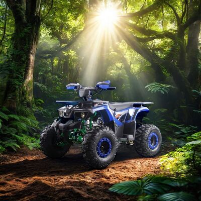 125cc ATV para niños con transmisión automática y bloqueo del diferencial no equipado