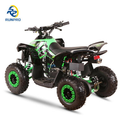 Niños ATVs eléctricos 49cc 50cc 4 ruedas de gasolina Mini ATV con manejo manual de plástico