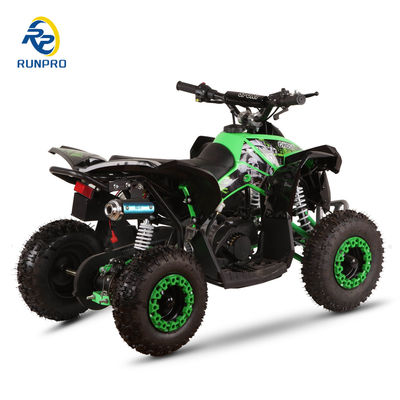 Niños ATVs eléctricos 49cc 50cc 4 ruedas de gasolina Mini ATV con manejo manual de plástico