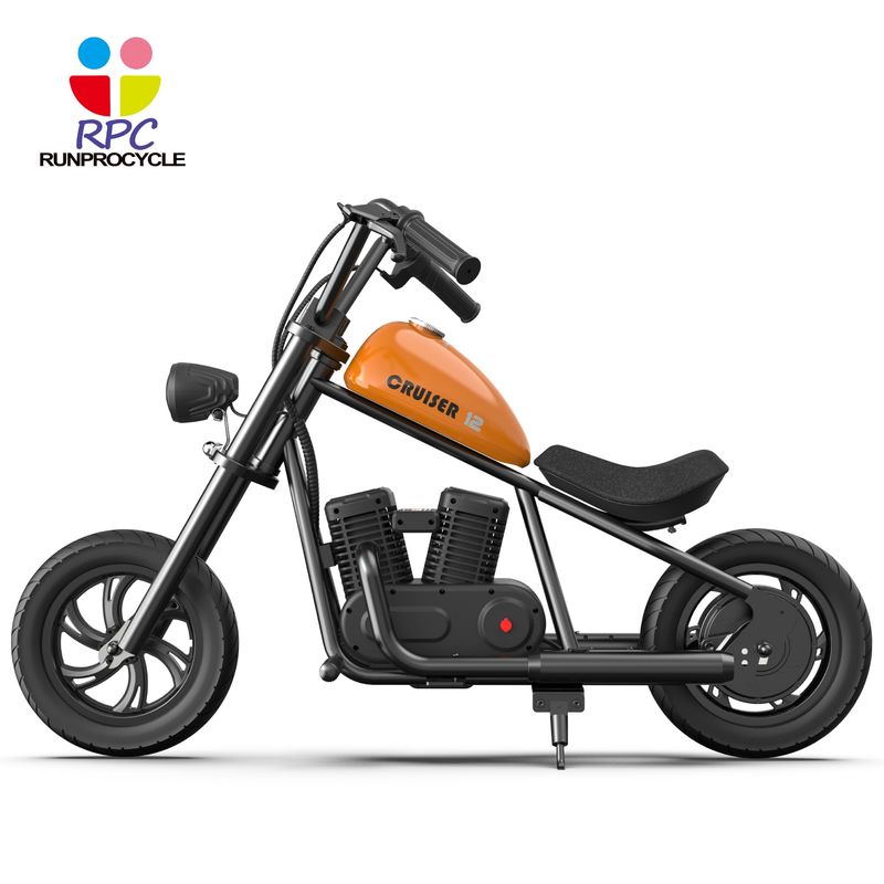 Experimenta la emoción de conducir una motocicleta mini eléctrica para niños con potencia máxima de 200w