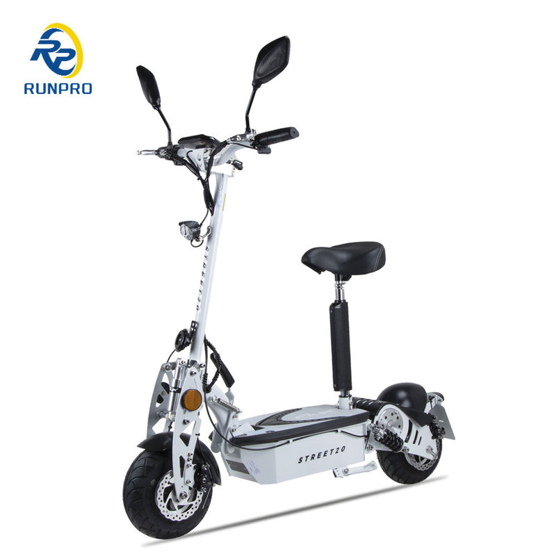 10 20Ah Capacidad de la batería Scooter eléctrico 36V 500W 2 ruedas 10 pulgadas para adultos