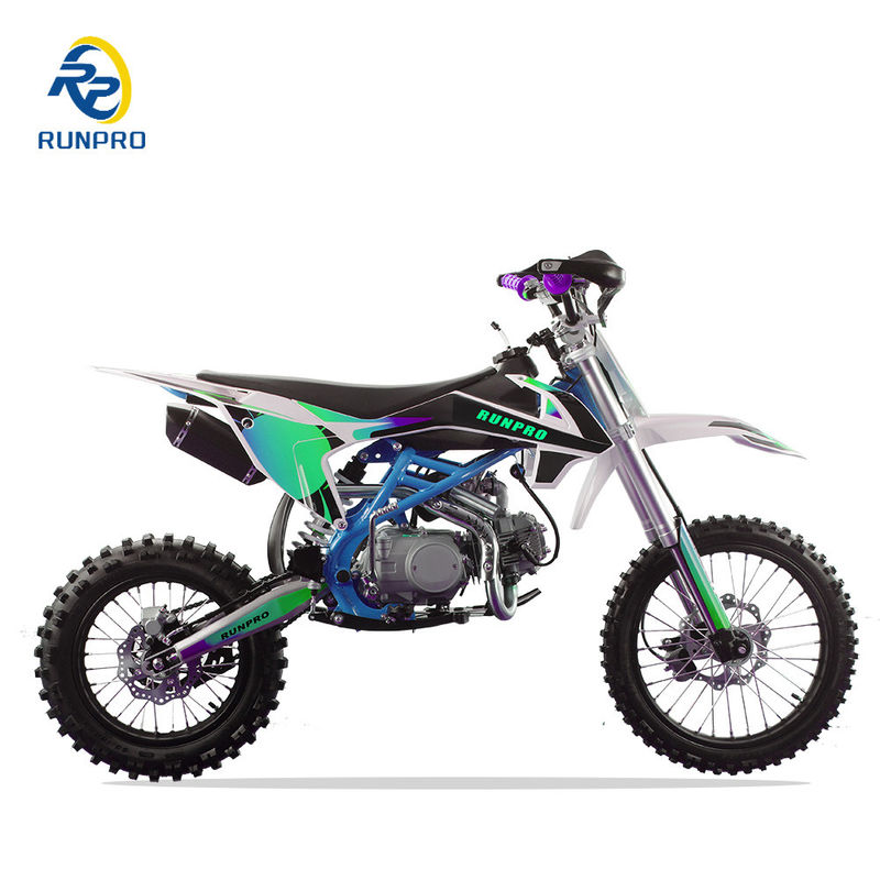 125cc Dirt Bike 4 tiempos Cross Pit Motorcycle con 4 transmisiones y arranque
