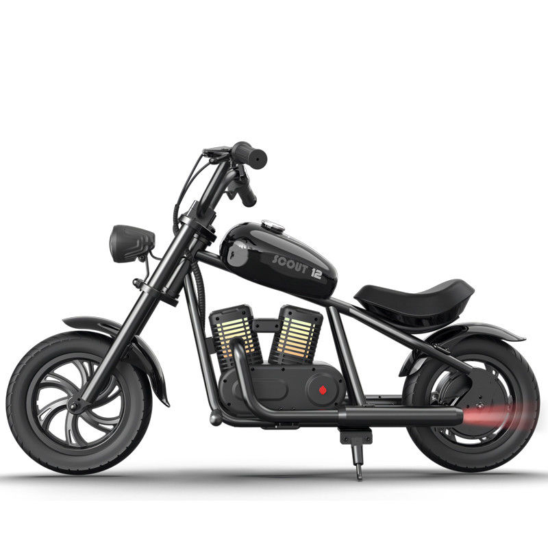 Motocicleta eléctrica para niños de 10 años hecha en el eje trasero del freno juguete divertido para el juego de los niños