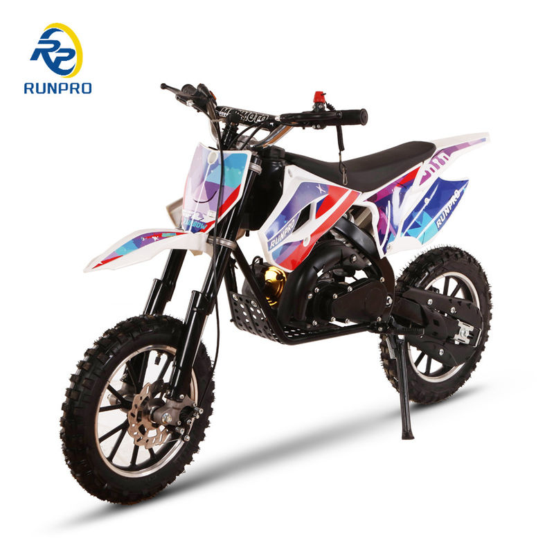 49cc Mini Dirt Bike para Niños Embrague automático Max. Velocidad 40km/h 10/10 Ruedas 2024 Modelo