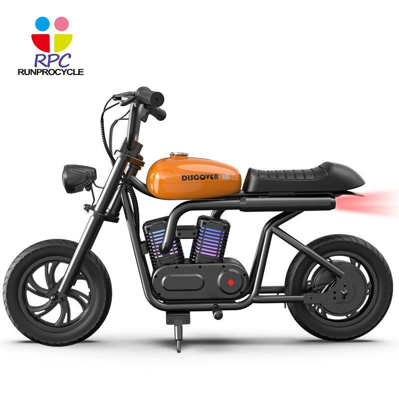 Velocidad máxima de 17km/h y batería de 24V niños bicicleta de equilibrio para motocicleta eléctrica de 10 años de edad