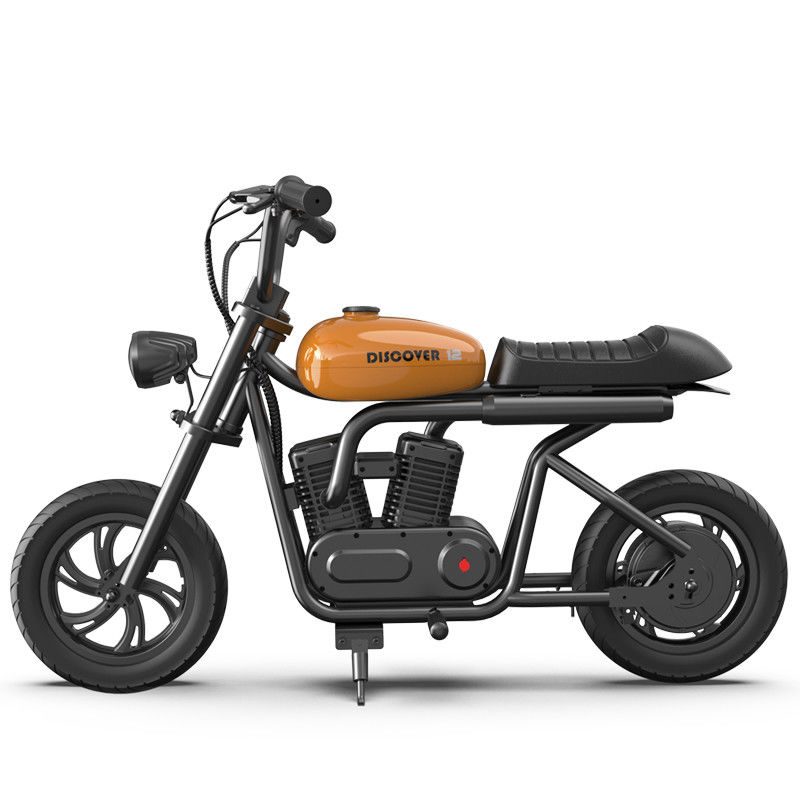 Motocicleta de carreras recargable para niños potencia máxima 200w batería de iones de litio 22.2V 5.2A