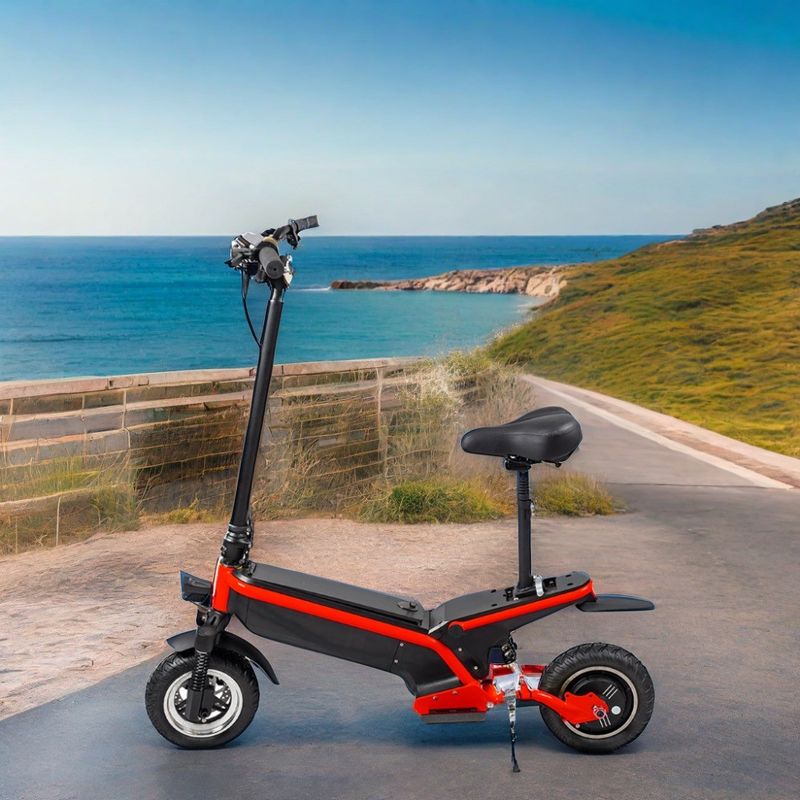 350W/500W Batería E-Scooter extraíble con diseño plegable y alcance máximo de 35KM/45KM