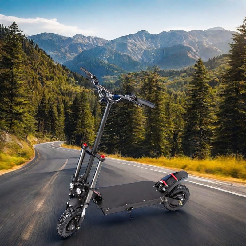 Unisex Potente 60V Velocidad Motor eléctrico de doble motor 2000W-3000W Scooter fuera de carretera