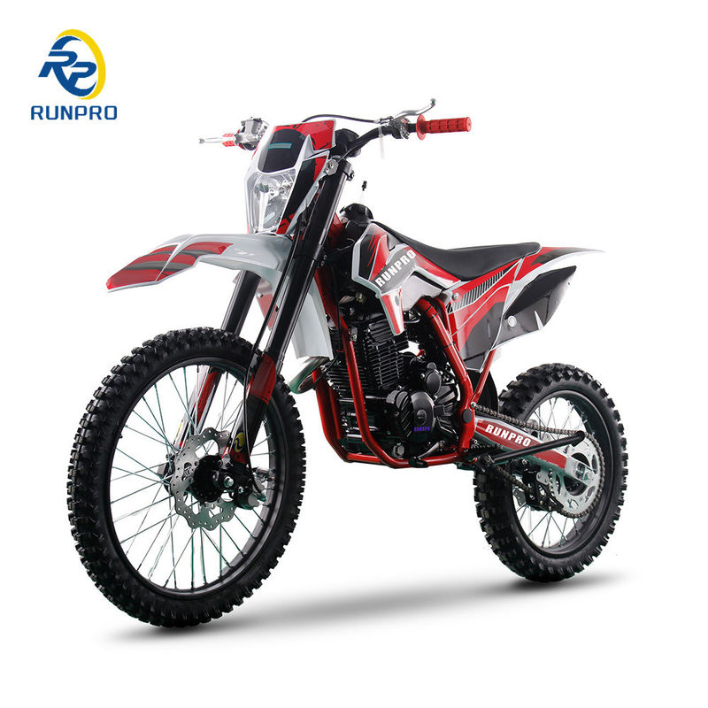 2024 250cc 4 tiempos Dirt Bike Pit Moto Cross con CE Max. Velocidad 80km/h Base de ruedas 1340mm
