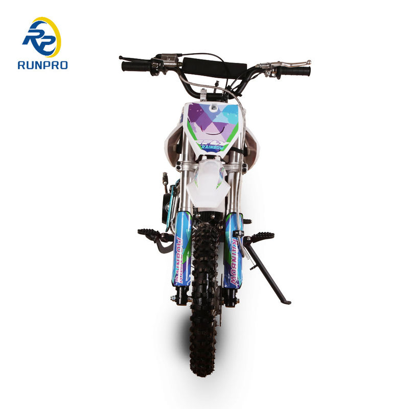 Fuera de carretera 14/12 ruedas moto de tierra RUNPRO 2024 con motor de 125cc 110cc y carga máxima 100kgs