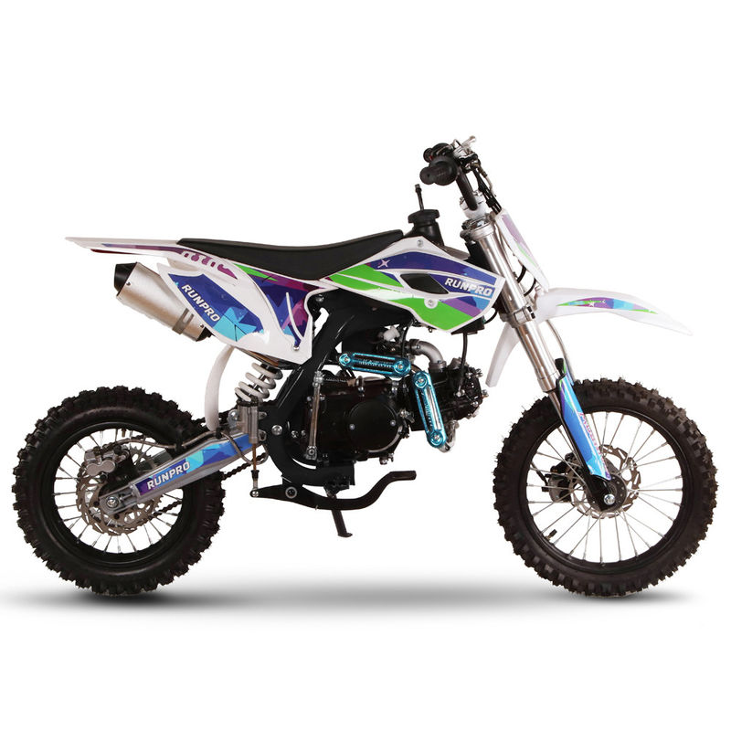 Transmisión manual 110cc 125cc Motor de gasolina Niños Bicicletas de gas para aventuras de velocidad
