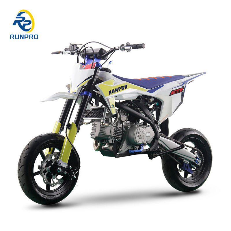 Velocidad máxima 80km/h Dirt Bike Diseño más reciente 140cc 160 190cc Pit Bike con enfriador de aceite