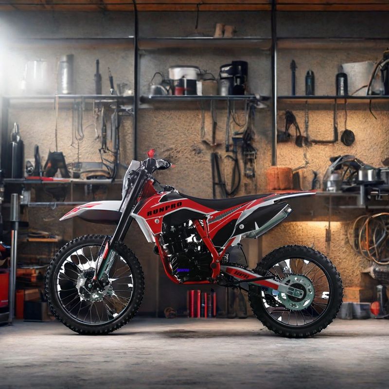 2024 CE Certificado 250cc 4 tiempos Dirt Bike Pit Moto Cross para carreras y deportes todoterreno