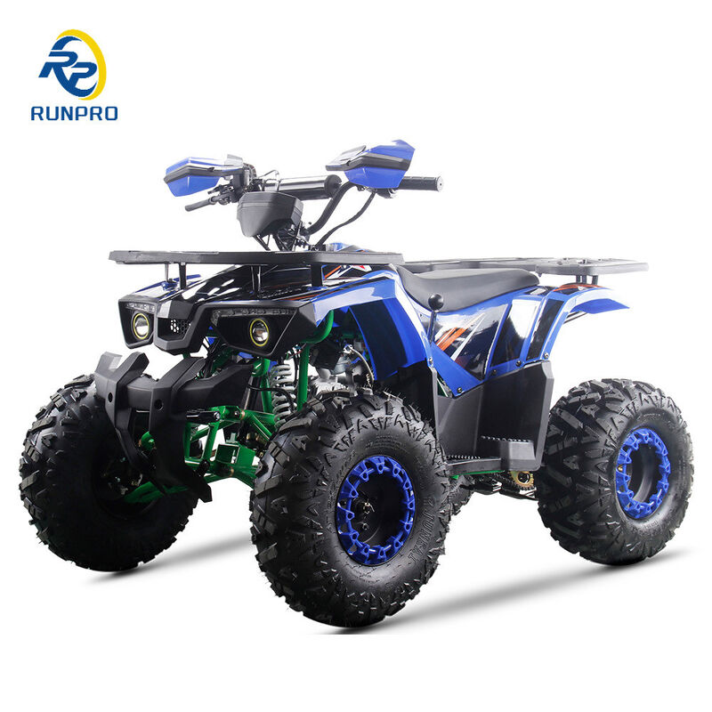 Niños adultos Acero 2WD 12V Dirección manual eléctrica de cadena con marcha atrás 125cc Automático ATV Quads