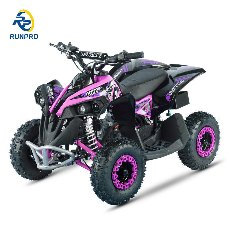 2024 RUNPRO 49cc ATV para niños lado a lado 4 ruedas 6 pulgadas neumáticos 2 tiempos 50cc Quad Bikes