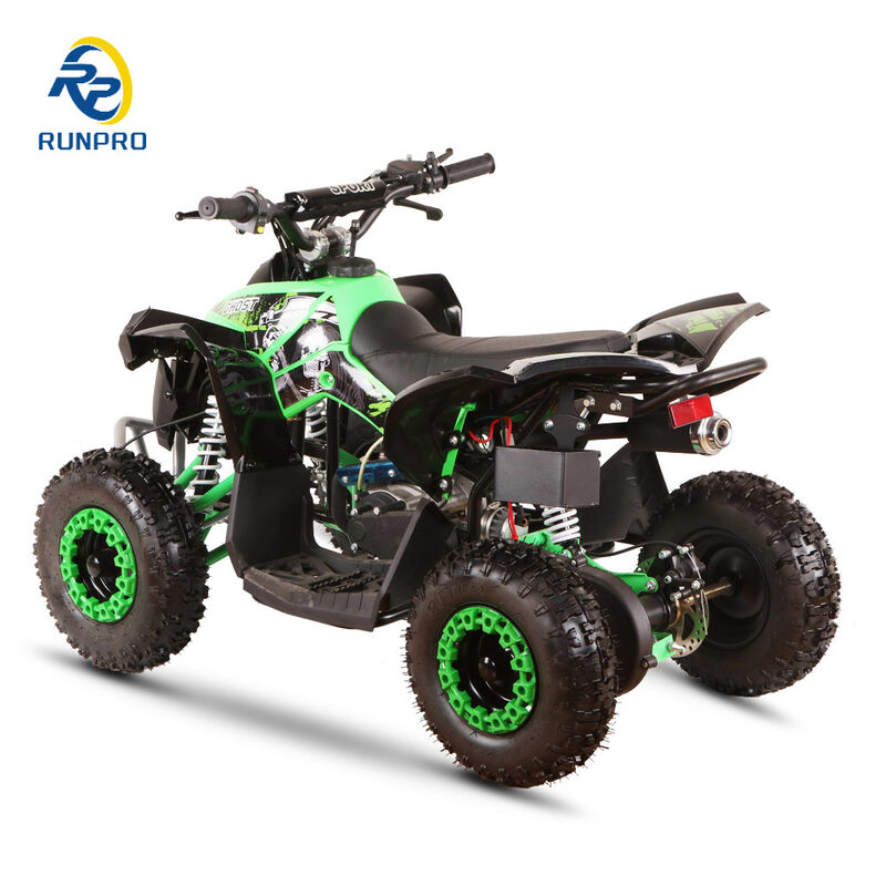 500MM Altura del asiento Electricidad de 4 ruedas Quad Bike 49CC Mini Quad ATV 4 ruedas para niños
