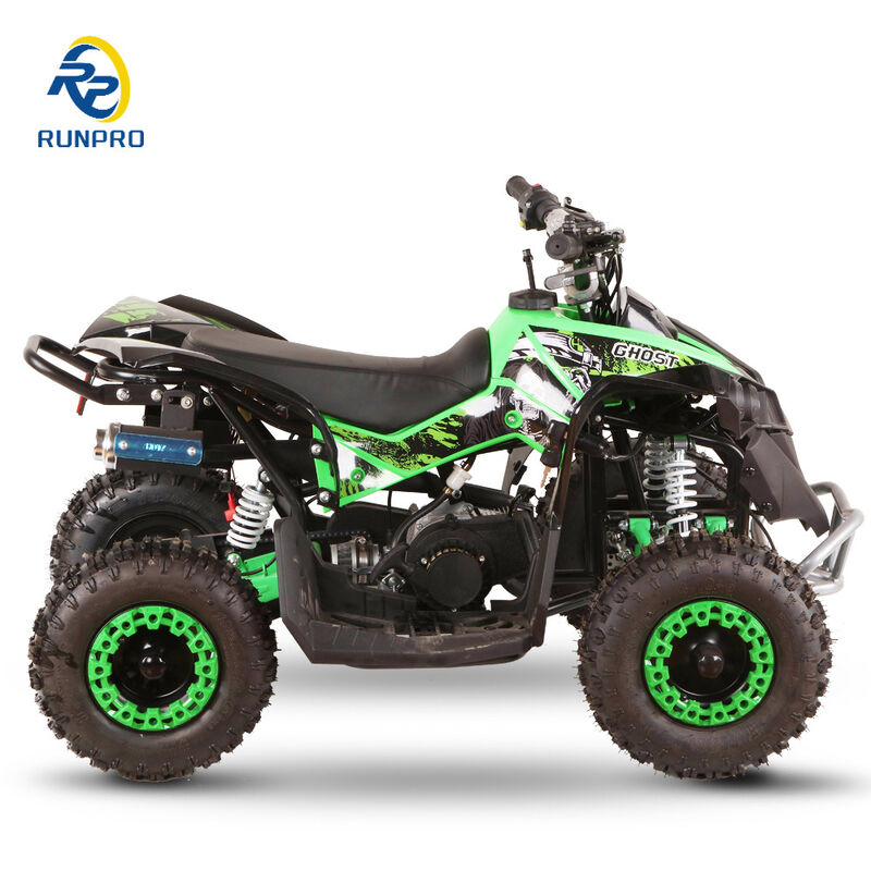 Niños 49CC 50CC CE 2 tiempos Mini Moto Quad Bike con arranque fácil y ATV eléctrico