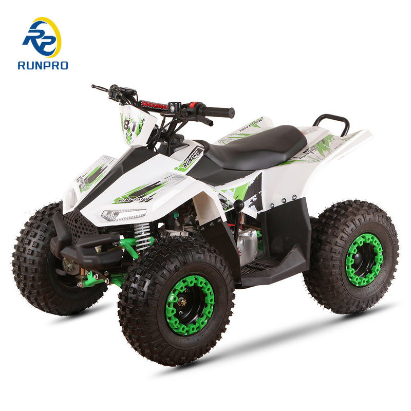 540MM Alturas de asiento Sporty ATV Quad Bike 70CC 110CC Modelos de voltaje 2WD 12V con motor de gas