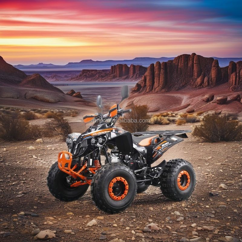 RunPro ATV 125 todo terreno personalizado Cuatro ruedas Doble Cuatro ruedas con accionamiento por cadena